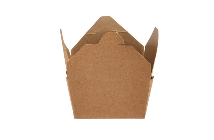 Kraft PE Takeaway Box - Indo Nara Metal - Muharraq